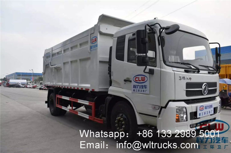 Dongfeng Liter To Liters Compactor Docking Garbage Truck