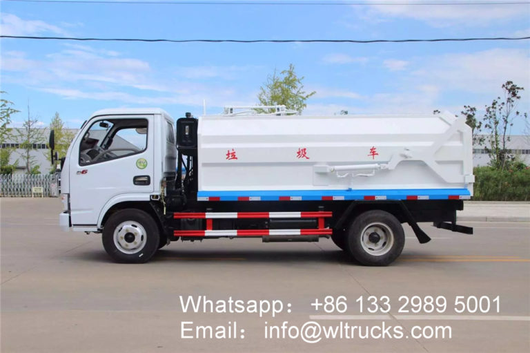 Dongfeng Liter Compression Docking Garbage Truck Fuel Truck