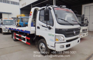 Foton 5 Ton Wrecker Tow Truck Fuel Truck Sewage Suction Truck Garbage