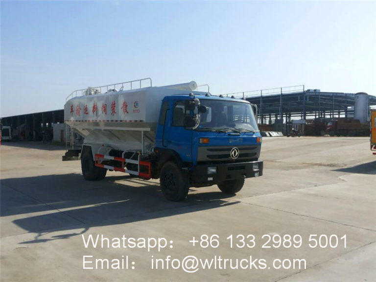 Dongfeng 10 Ton To 12 Ton Bulk Feed Discharge Truck Fuel Truck Sewage