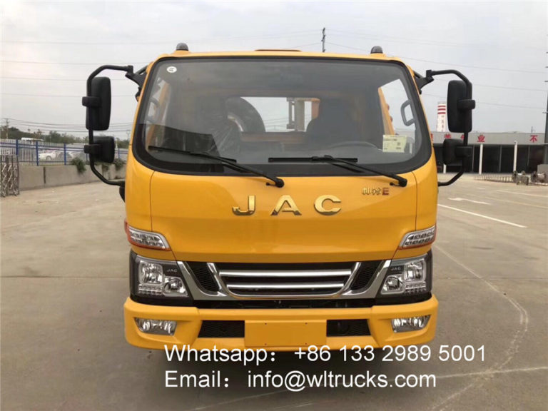 JAC 5 Tonne Flatbed Tow Truck Fuel Truck Sewage Suction Truck Garbage