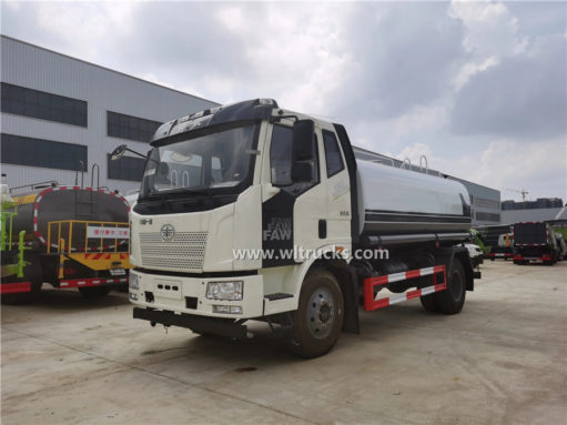 Faw J L Liters Water Tank Truck