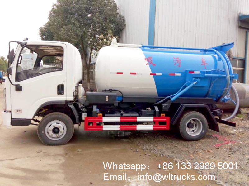 Shacman 5cbm to 8cbm vacuum sewage suction truck - fuel truck,sewage ...