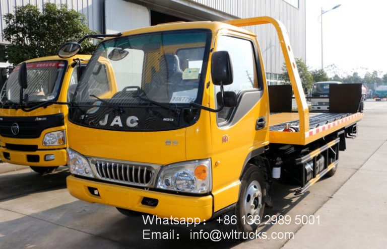 JAC 3 ton wrecker tow truck for sale - fuel truck,sewage suction truck ...