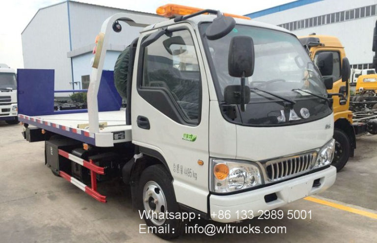 Jac 3 Ton Wrecker Tow Truck For Sale - Fuel Truck,sewage Suction Truck 