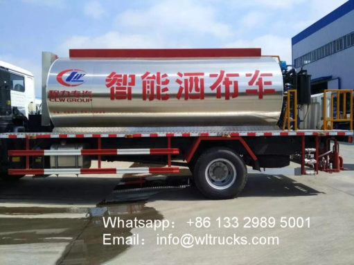 15m3 asphalt distributor truck