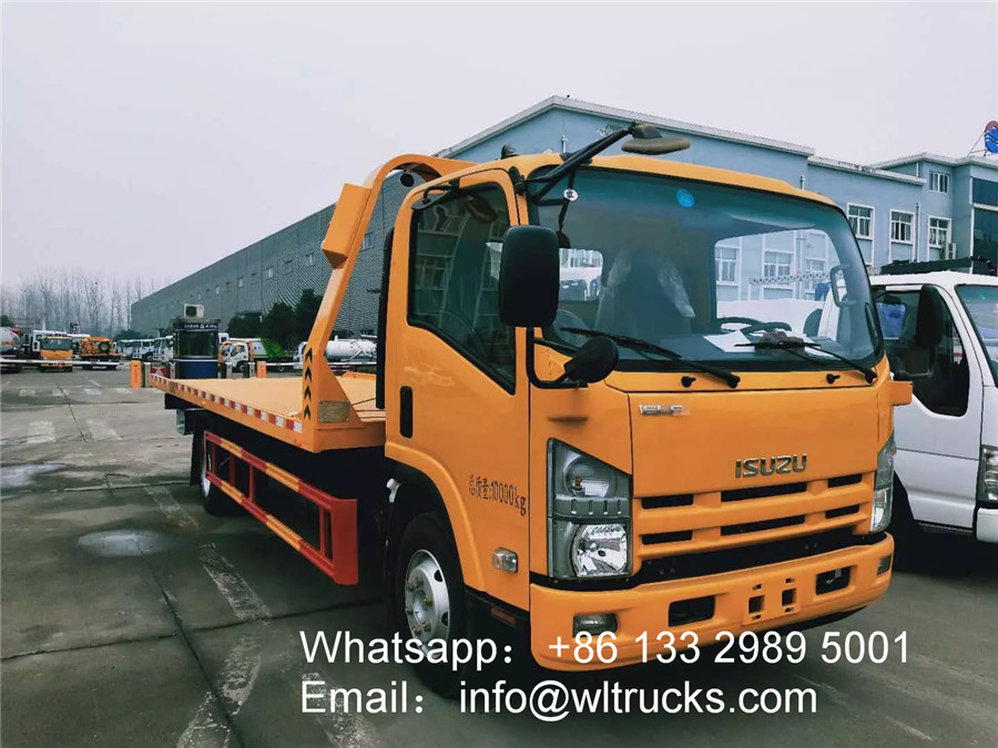 5 ton Flat Wrecker truck