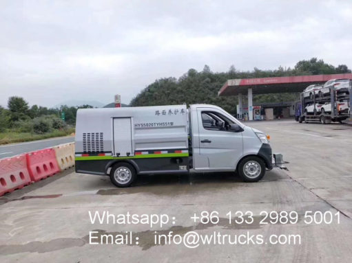 Changan 1500L bin cleaning truck