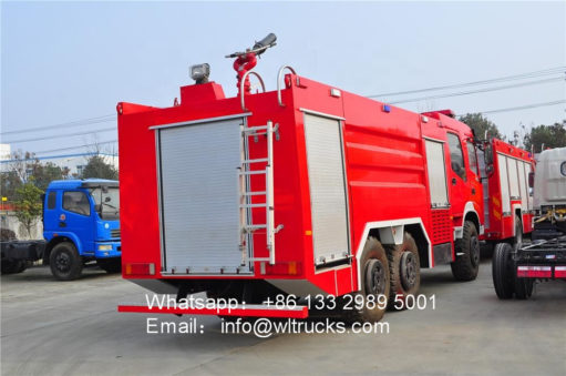 Dongfeng 12 ton water tank fire fighting truck