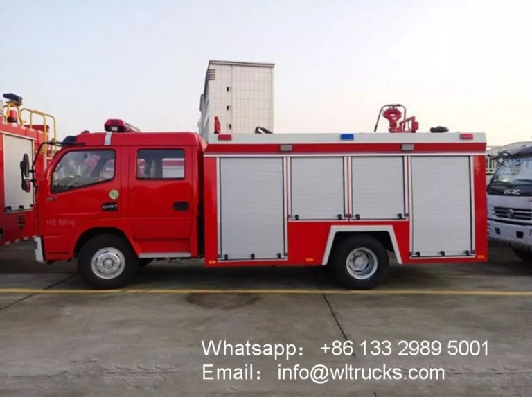 Dongfeng 4000liter fire engine truck - fuel truck,sewage suction truck ...