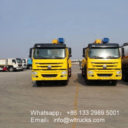 HOWO 14ton to 16ton cargo crane truck