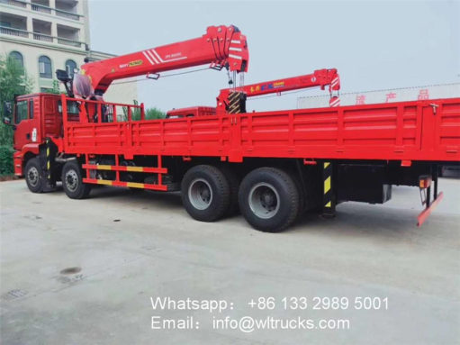 Shacman 16ton crane truck