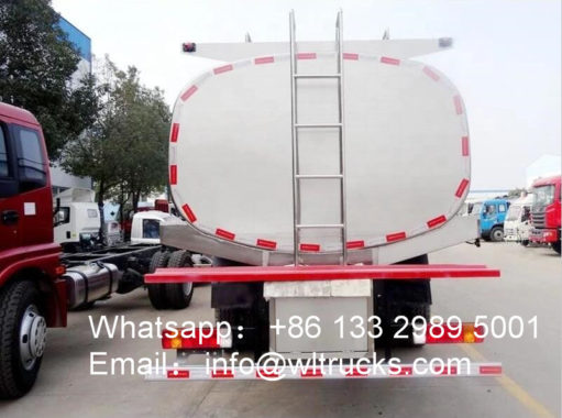 6x2 FAW Milk Tanker Truck