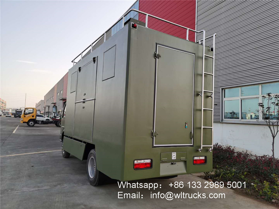 Dongfeng food trucks with kitchen