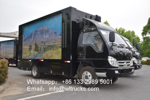 Foton led mobile truck