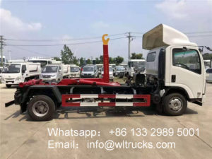 ISUZU ELF 6 ton to 8 ton Hook arm garbage truck - fuel truck,sewage ...