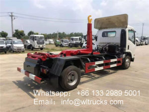 Isuzu Elf 6 Ton To 8 Ton Hook Arm Garbage Truck - Fuel Truck,sewage 