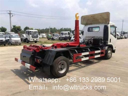 ISUZU ELF 6 ton to 8 ton Hook arm garbage truck - fuel truck,sewage ...