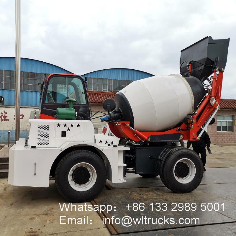 How to Clean Self Loading Concrete Mixer Truck?