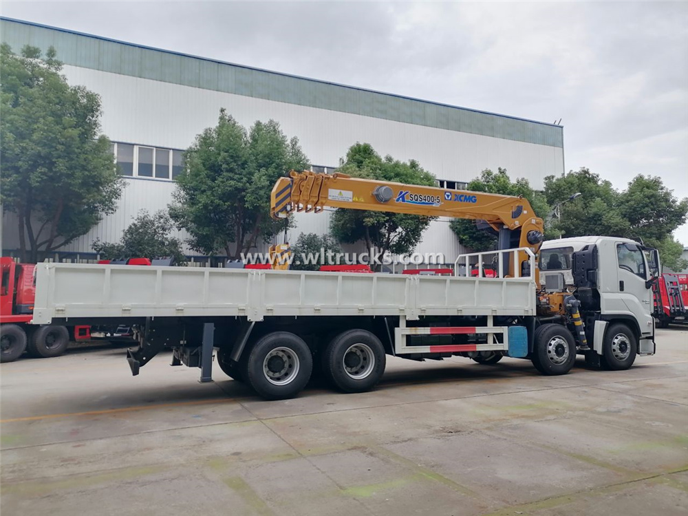 ISUZU Mobile Hydraulic Straight Boom Arm Crane Truck