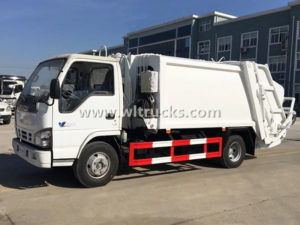 Isuzu 8m3 Compactor Waste Collector truck