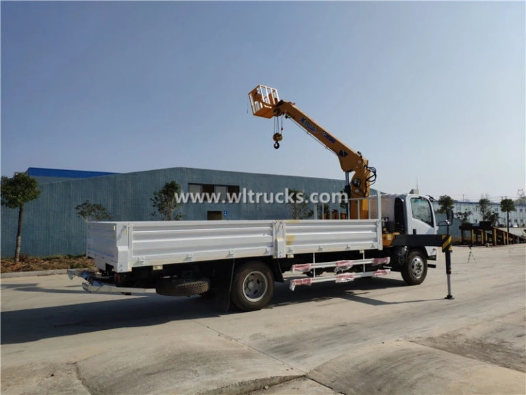 6.3 Tons Isuzu Mobile Articulated Boom Cranes