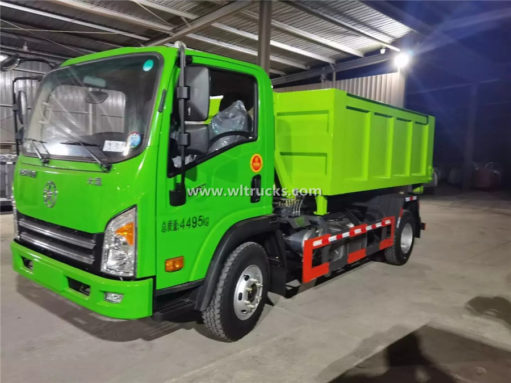 Dayun 8 ton construction waste transfer truck