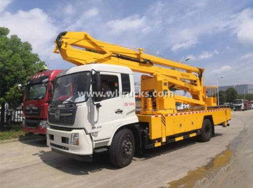 Dongfeng Kinrun 22 Meters Folding Arm Aerial Platform Truck