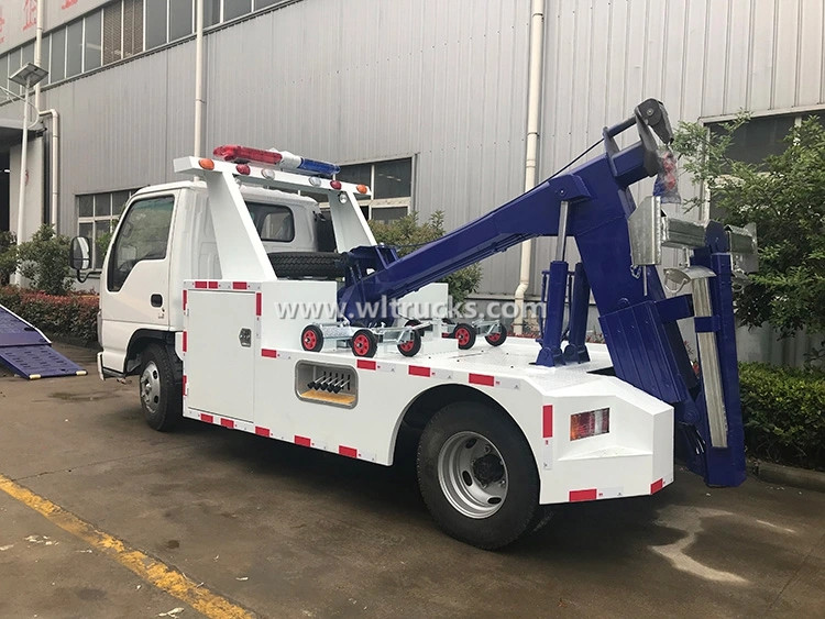 3 ton towing wrecker truck