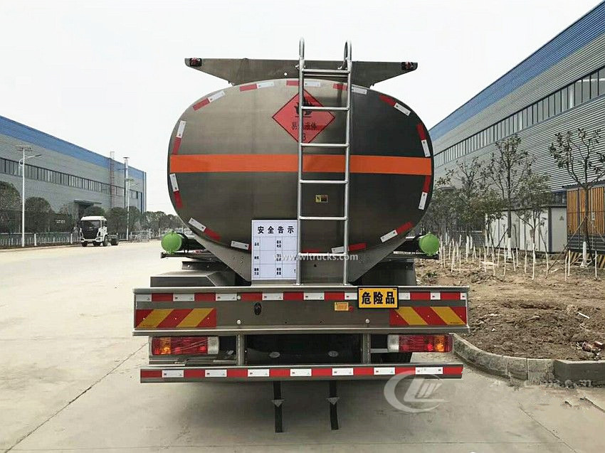 FAW 16000 liters aluminum fuel bowser truck