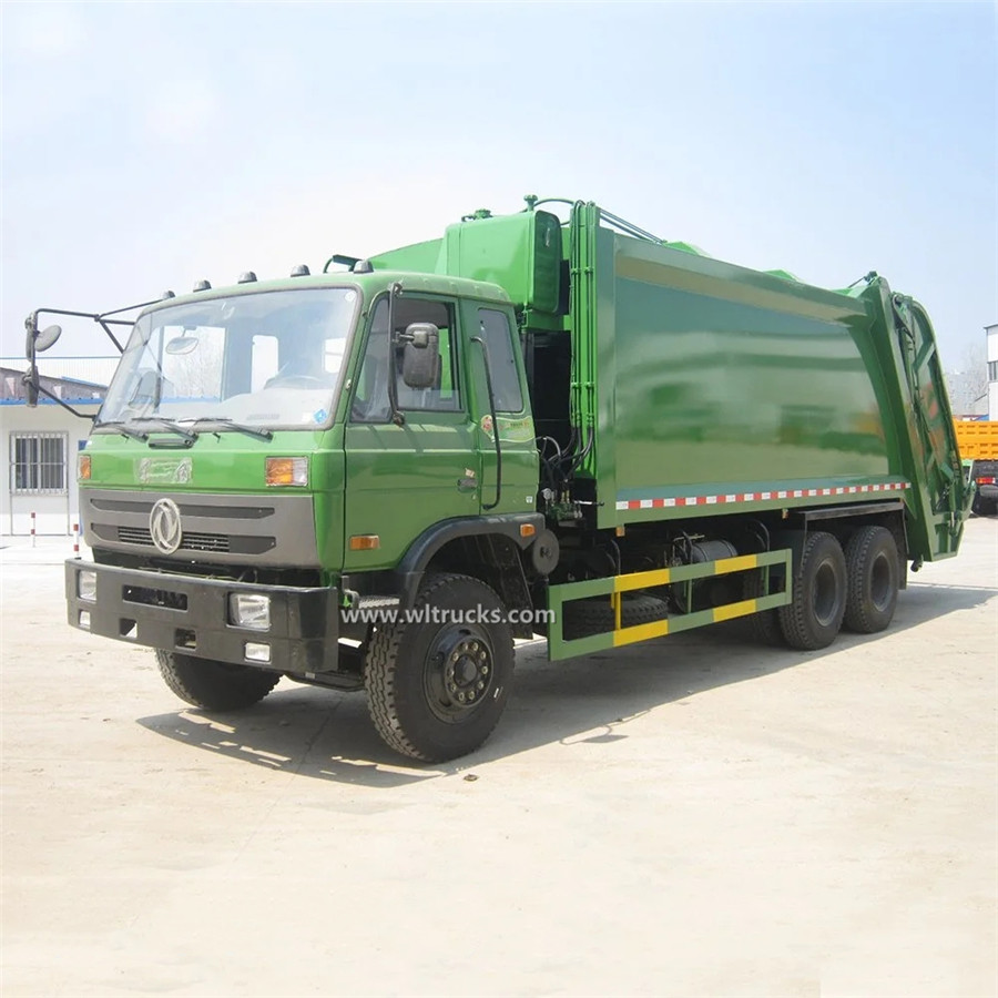 10 wheel DFAC 16 ton waste compactor truck