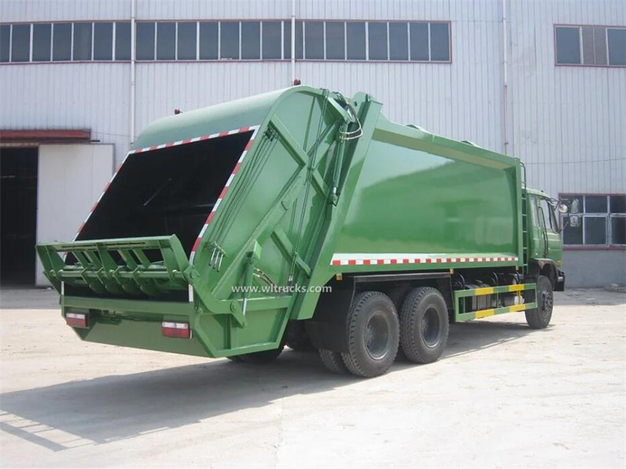 10 wheel DFAC 16000L rubbish compactor truck