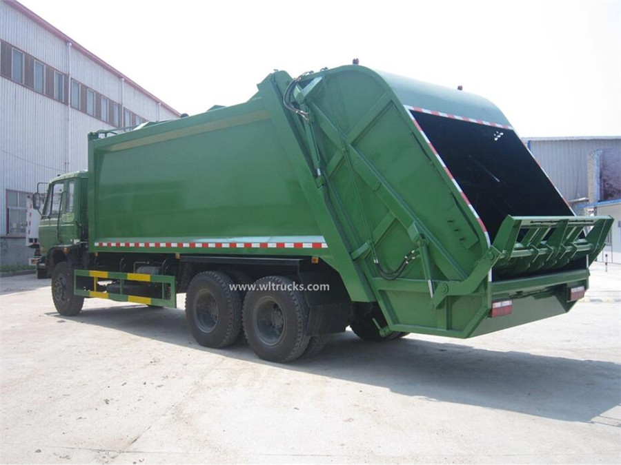 6x4 Dongfeng 16cbm refuse compactor truck