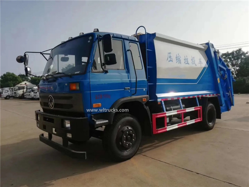 Dongfeng 12cbm compression garbage trucks