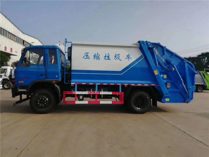 Dongfeng 12cbm compression rubbish trucks