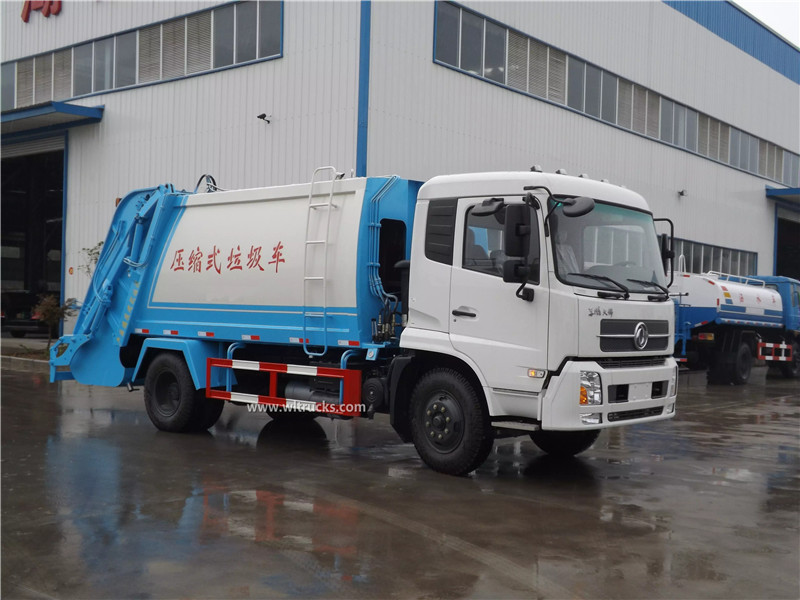 Dongfeng Kinrun 10 ton compact rubbish truck