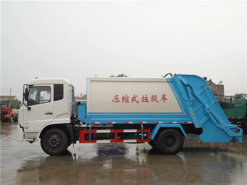 Dongfeng Kinrun 10 ton compact waste truckDongfeng Kinrun 10 ton compact waste truck