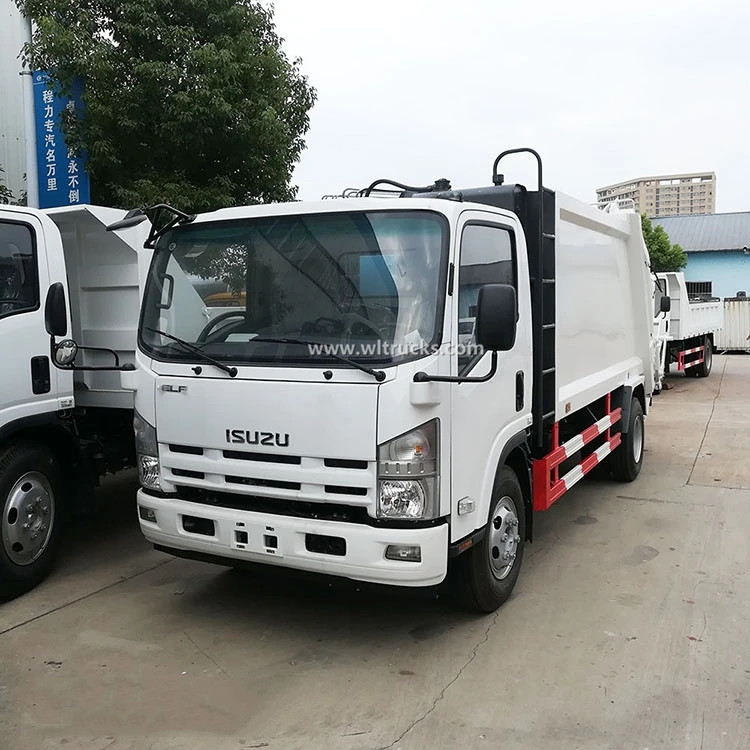 ISUZU NPR 10-12m3 waste truck compactor