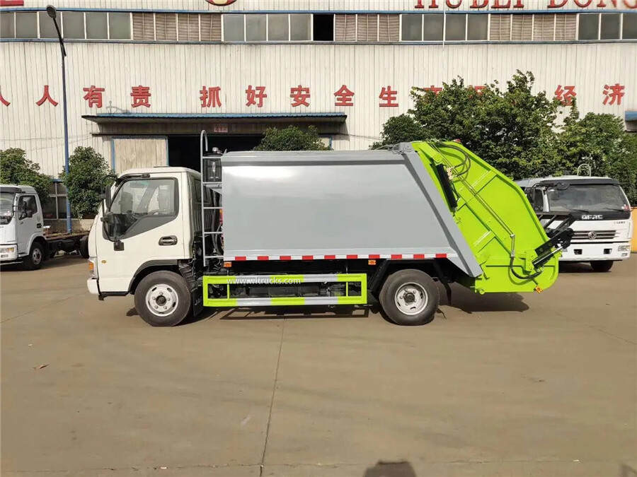 JAC 5cbm compactor garbage truck