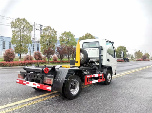 KAMA 3 ton loading system garbage truck