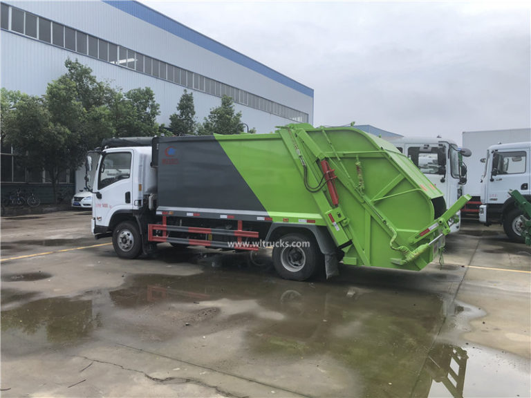 Shacman 8m3 rubbish truck compactor