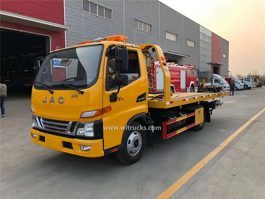 Jac 3 ton flat tow  truck