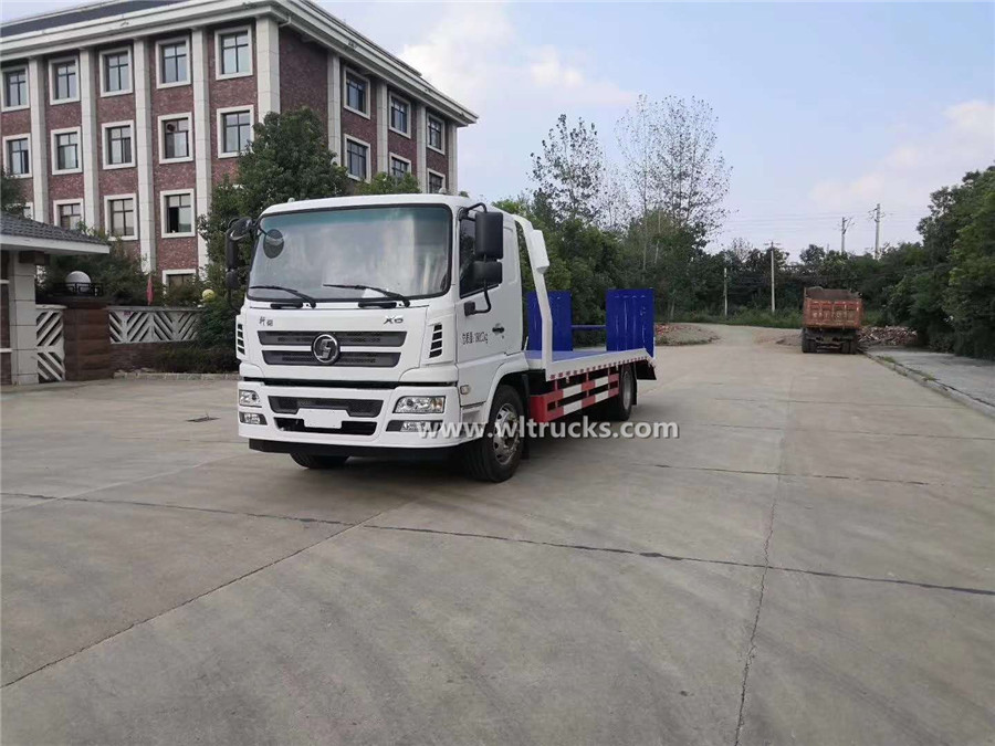 Shacman xuande X6 10t flat wrecker tow truck