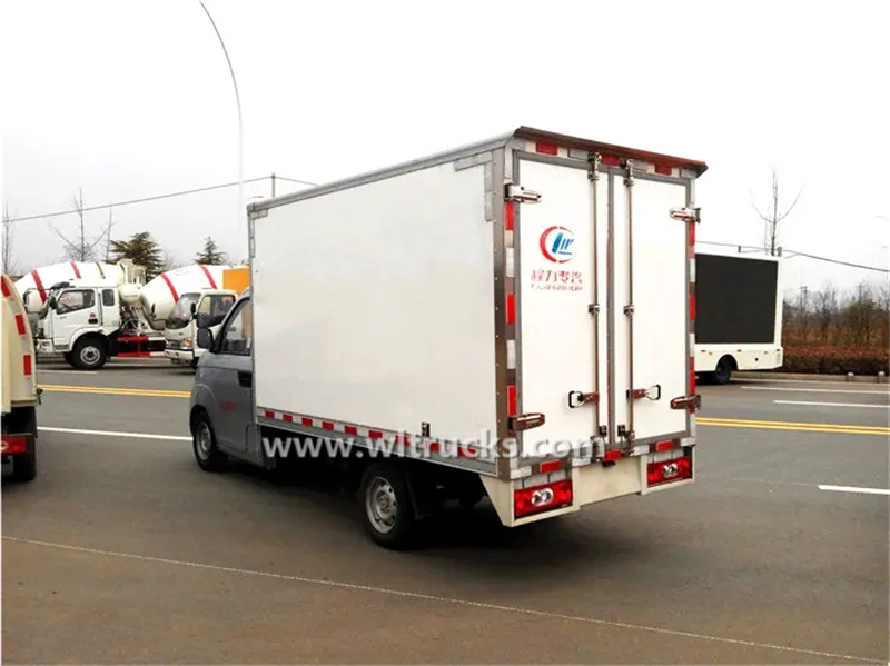 4 wheeler gasoline Karry freezer truck