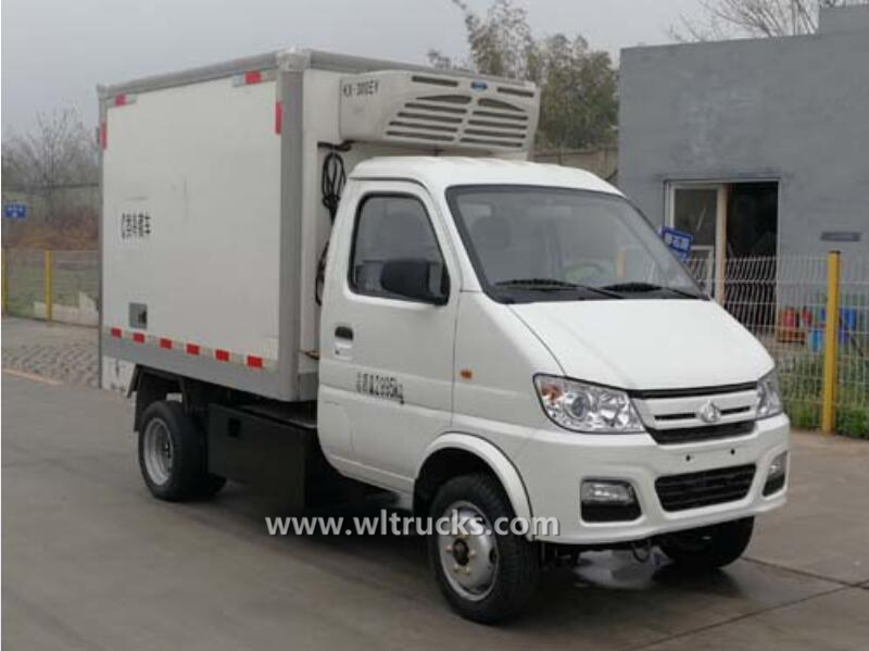 Changan 5m3 electric refrigerated delivery truck