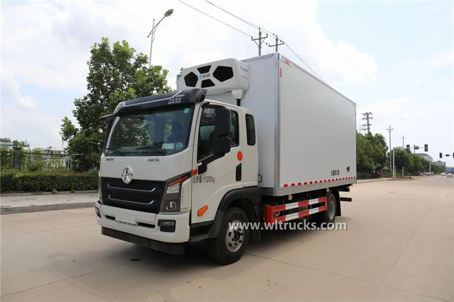 Dayun 10mt refrigerated delivery trucks