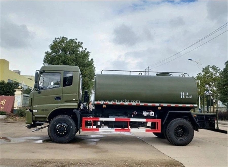 Dongfeng Kinrun 15000 liters Full drive water tank truck