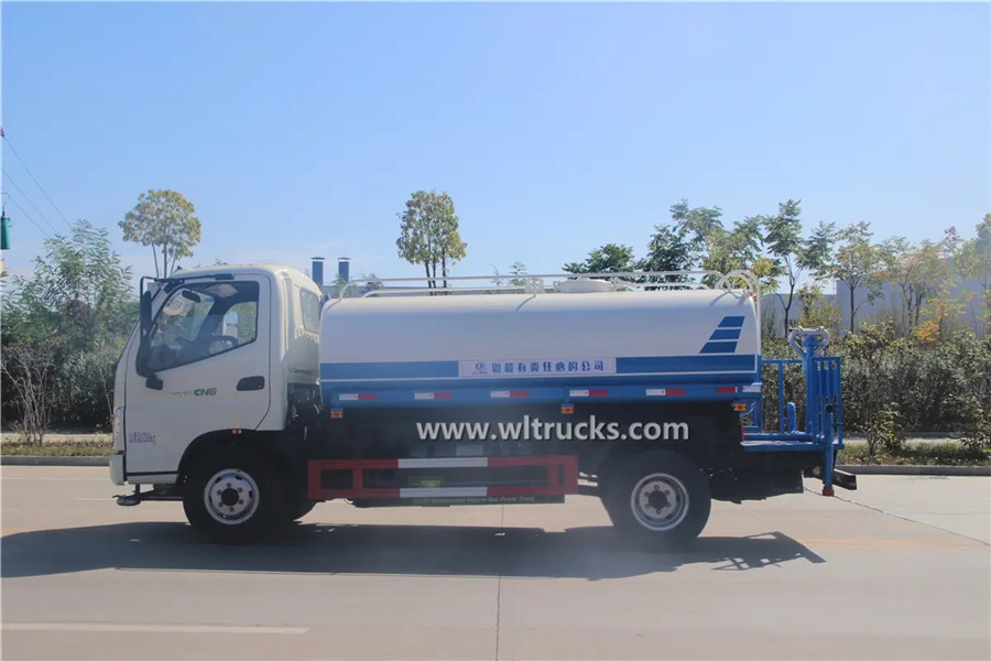 Foton Ollin 5cbm water bowser truck