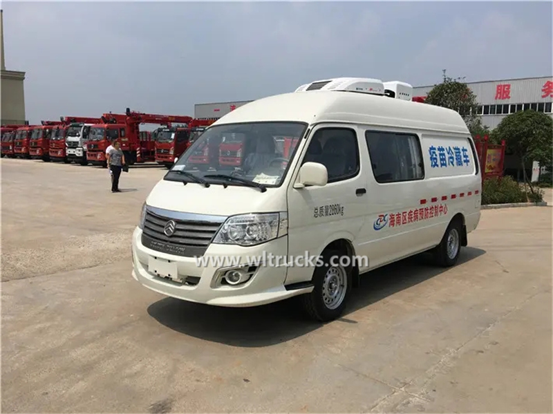 Golden Dragon minibus fridge freezer van