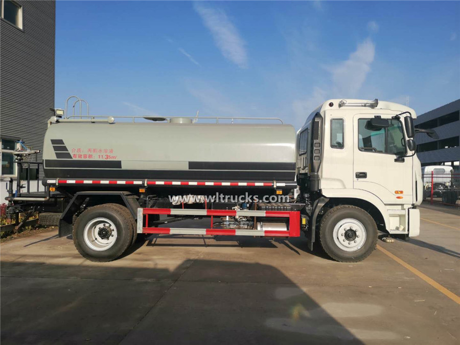 JAC 15cbm water tank sprinkler truck